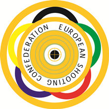 european shooting confederation logo
